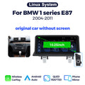 Suitable for bmw 1 series e87 2004-12 linux system restoration central control large screen carplay