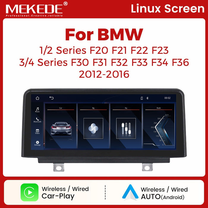 Suitable for bmw 1 series f20/f21, bmw f20 nbt linux large screen restoration screen