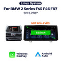 Suitable for bmw 2 series f45 f46 f87 bmw 2 series restoration linux large screen carplay