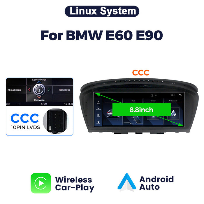 Suitable for bmw 5 series e60 3 series e90 cic ccc linux wireless craplay