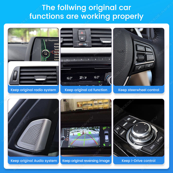Suitable for bmw 5 series f10/f11 five series bmw 5 cic nbt linux wireless craplay