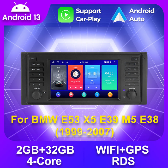 Suitable for bmw e53 x5 e39 m5 e38 1999 - 2007 bmw e53 discless android navigator