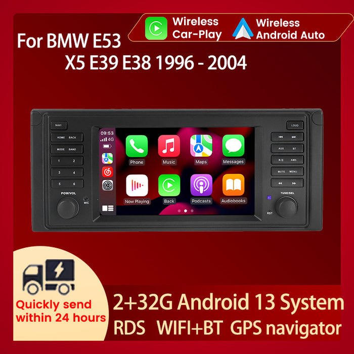 Suitable for bmw e53 x5 e39 m5 e38 1999 - 2007 bmw e53 discless android navigator