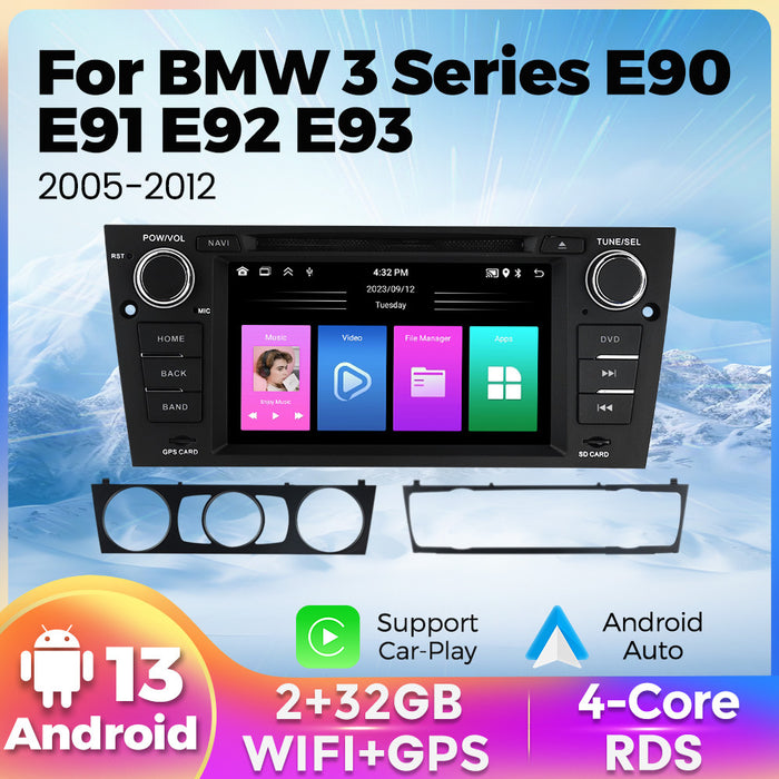 Suitable for bmw e90 e91 e92 e93 2006-2012 bmw e90 discless 7inch android navigator