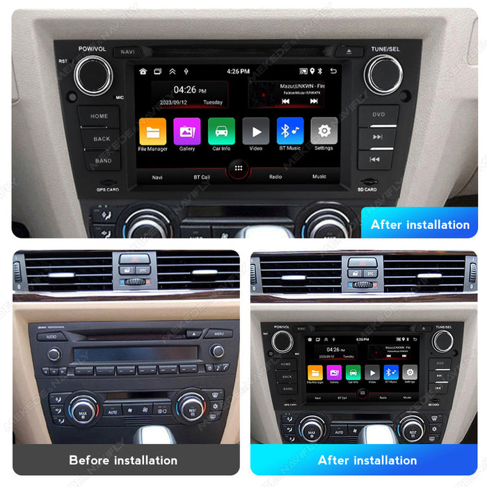 Suitable for bmw e90 e91 e92 e93 2006-2012 bmw e90 discless 7inch android navigator