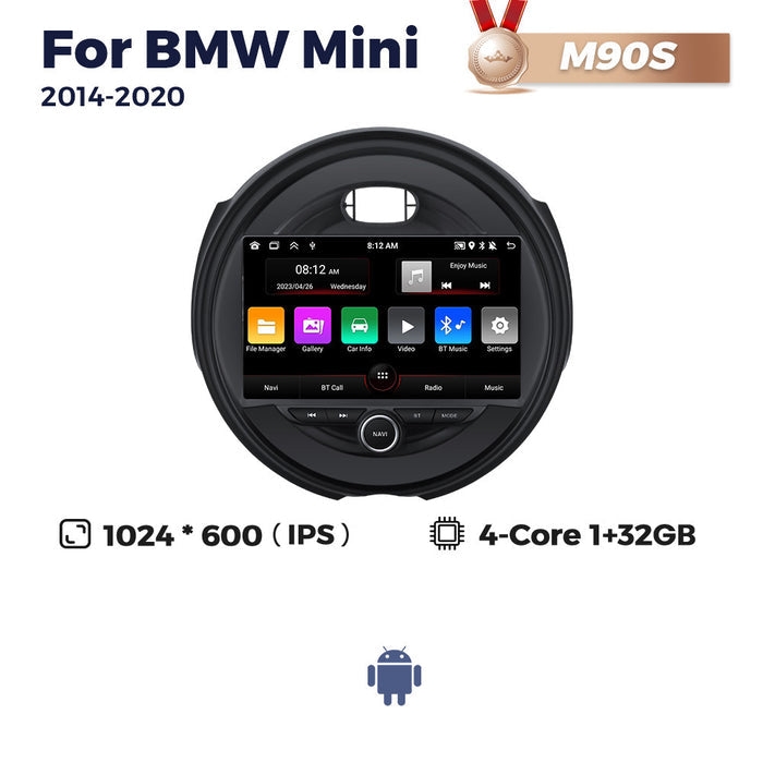 Suitable for bmw mini 14-20 bmw mini car android large screen navigator wireless carplay