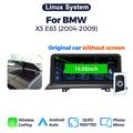 Suitable for bmw x3 e83 2004-2009 bmw x3e83 linuxrestoration large screen carplay