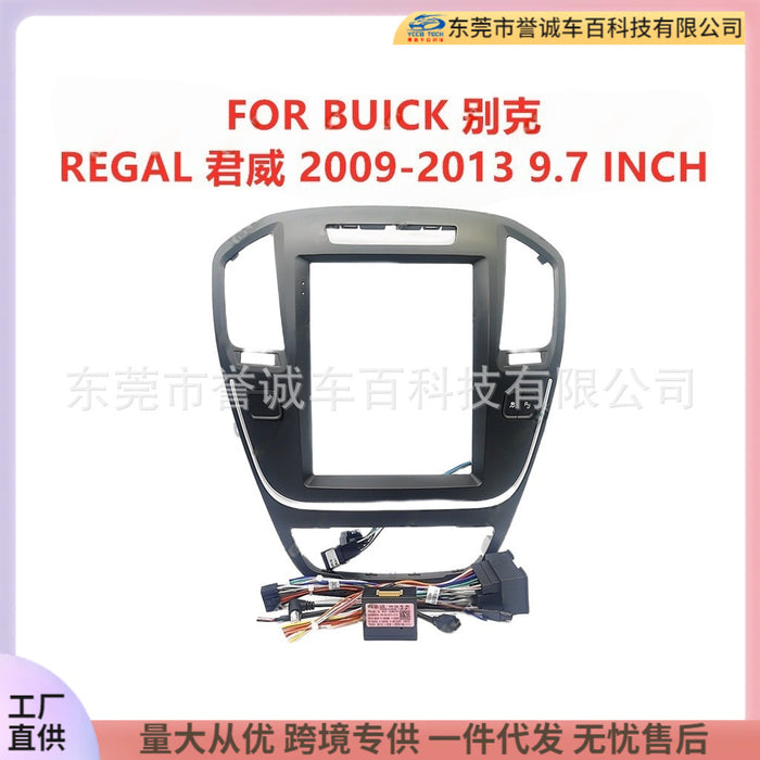 Suitable for buick regal central control dvd panel restoration android navigation frame versatile set frame