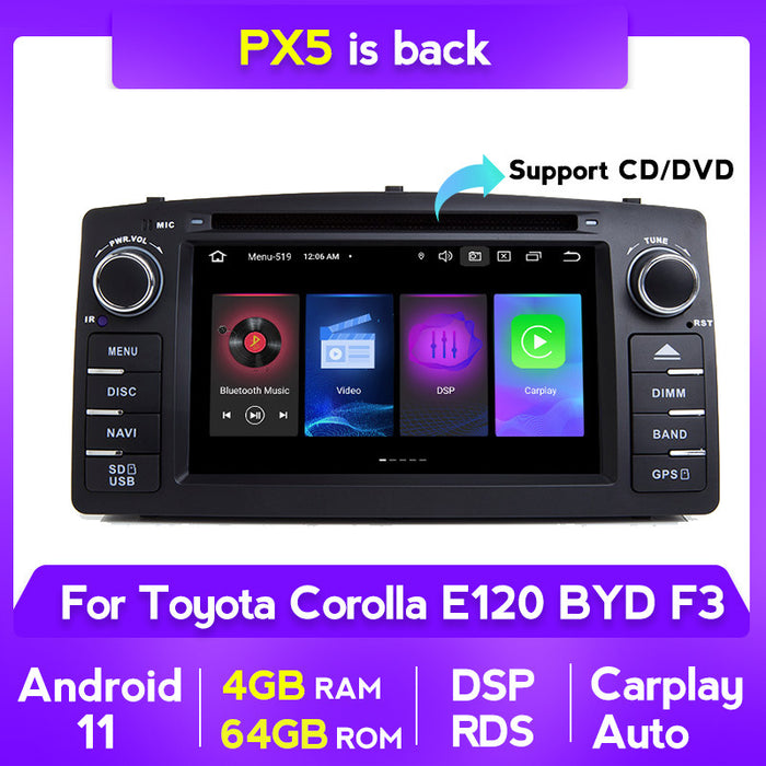 Suitable for BYD F3 E120 original car style car navigation all-in-one machine multimedia Android large screen
