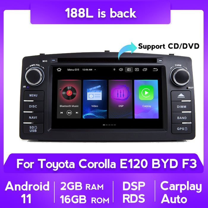 Suitable for BYD F3 E120 original car style car navigation all-in-one machine multimedia Android large screen