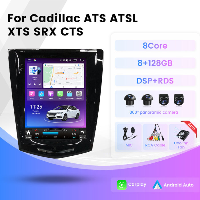 Suitable for cadillac ats atsl xts srx cts cadillac vertical screen car android navigator