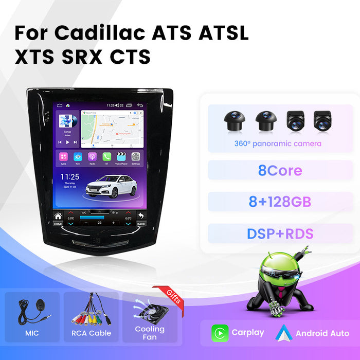 Suitable for cadillac ats atsl xts srx cts cadillac vertical screen car android navigator