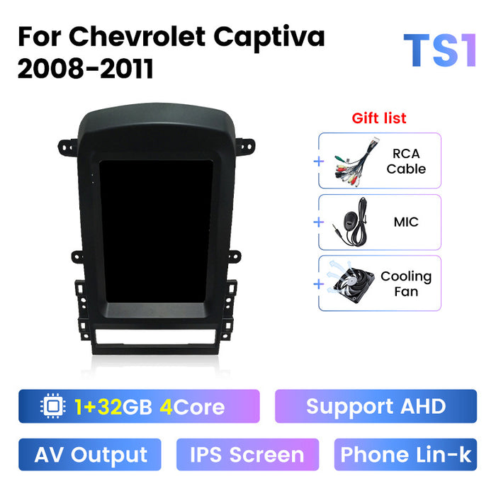 Suitable for chevrolet captiva 2008-2011 chevrolet captiva vertical screen android navigator