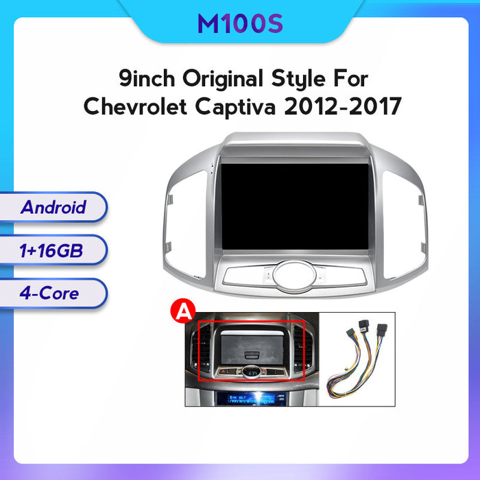 Suitable for Chevrolet Captiva Copaci 12-17 Android large-screen central control car navigation screen