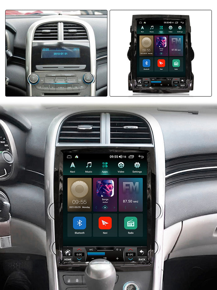 Suitable for Chevrolet Malibu 10-14 modified 7862 vertical screen Android large screen central control car navigation integrated