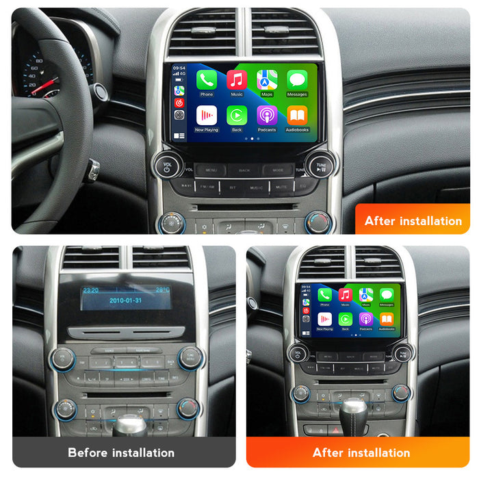 Suitable for chevrolet malibu car central control smart navigator with buttons