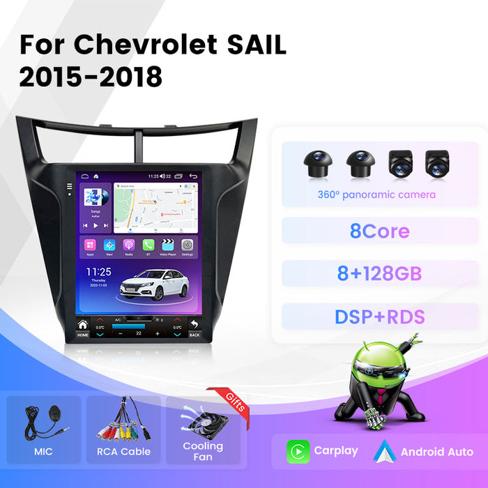 Suitable for chevrolet sail 3 gm chevrolet sail three android vertical screen car smart navigator