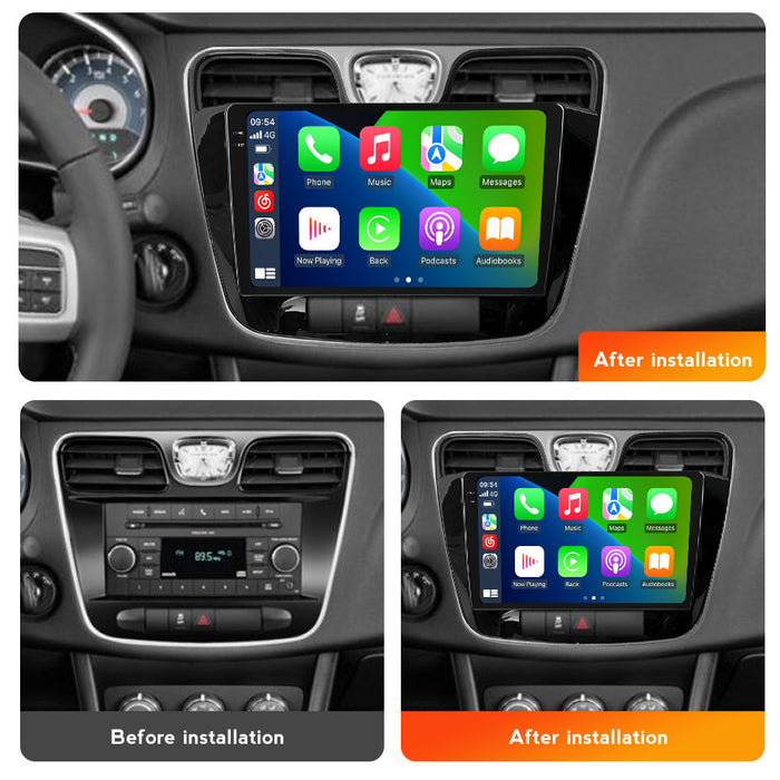 Suitable for chrysler 200 2011- 2014 dodge chrysler 200 large screen android car navigation