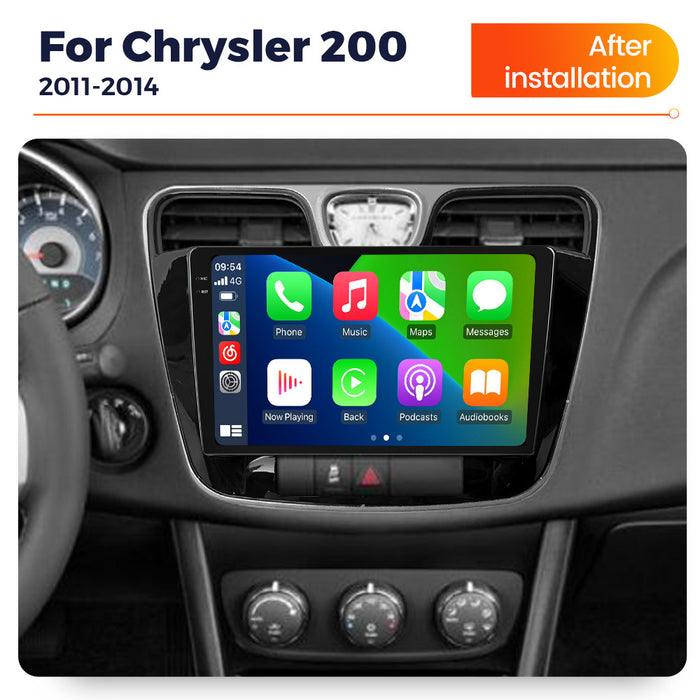 Suitable for chrysler 200 2011- 2014 dodge chrysler 200 large screen android car navigation