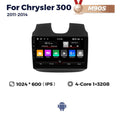 Suitable for chrysler 300 2011- 2014 dodge chrysler 300 android large screen car navigation