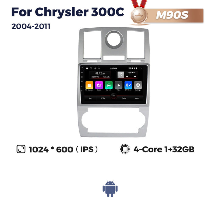 Suitable for chrysler 300c chrysler300c car android large screen navigator wireless carplay