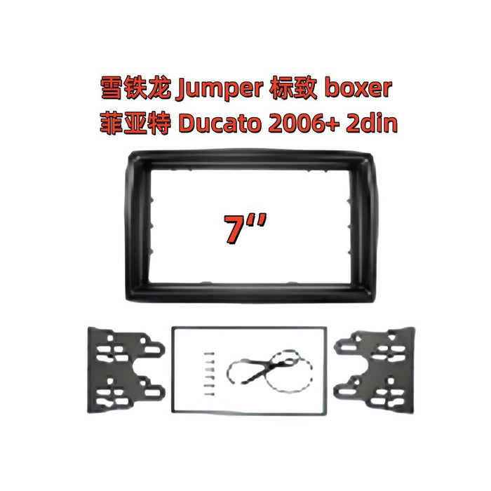 Suitable for citroen jumper peugeot boxer fiat ducato car audio 2 ingot restoration face frame panel