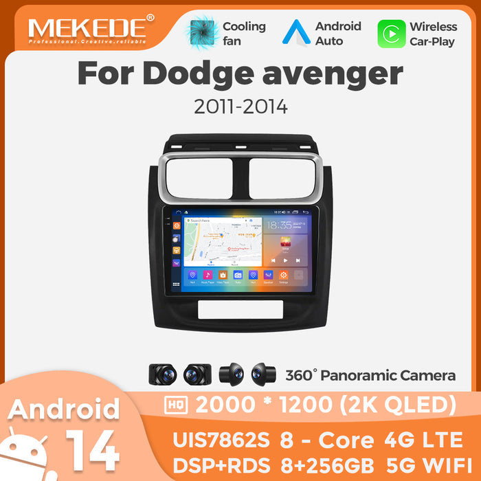 Suitable for dodge avenger 2011-2014 dodge avenger large screen android car smart navigation
