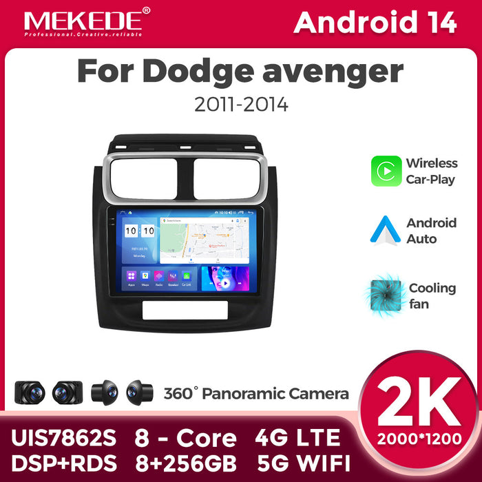 Suitable for dodge avenger 2011-2014 dodge avenger large screen android car smart navigation