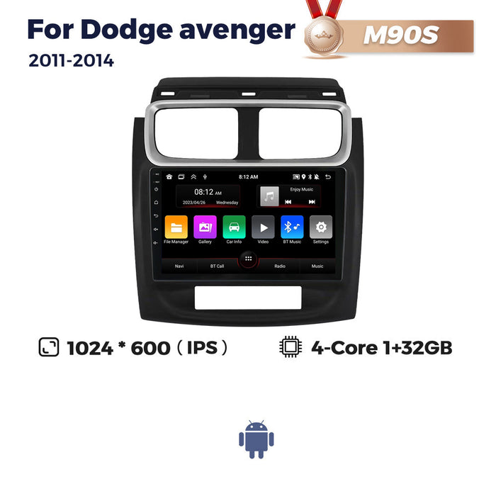 Suitable for dodge avenger 2011-2014 dodge avenger large screen android car smart navigation