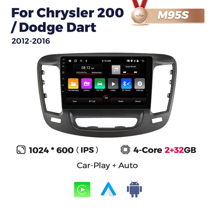 Suitable for dodge dart 2012-2016 chrysler 200 chrysler android car navigation