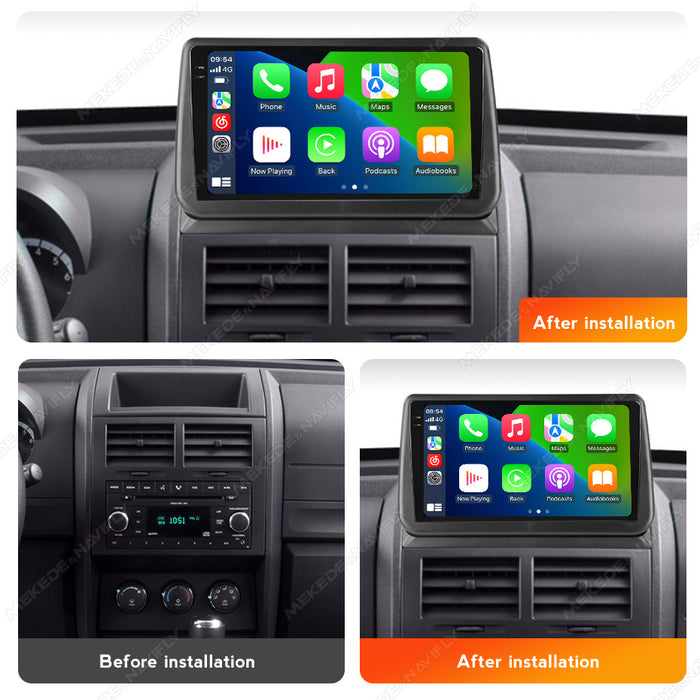 Suitable for dodge nitro 2007-2011 dodge pterodactyl top model large screen android car navigation device