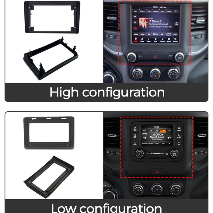 Suitable for dodge ram 1500 2500 3500 2019-2021 manual ac ram android navigation
