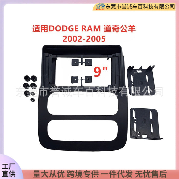 Suitable for dodge ram android large screen navigation surface frame audio restoration panel versatile set frame