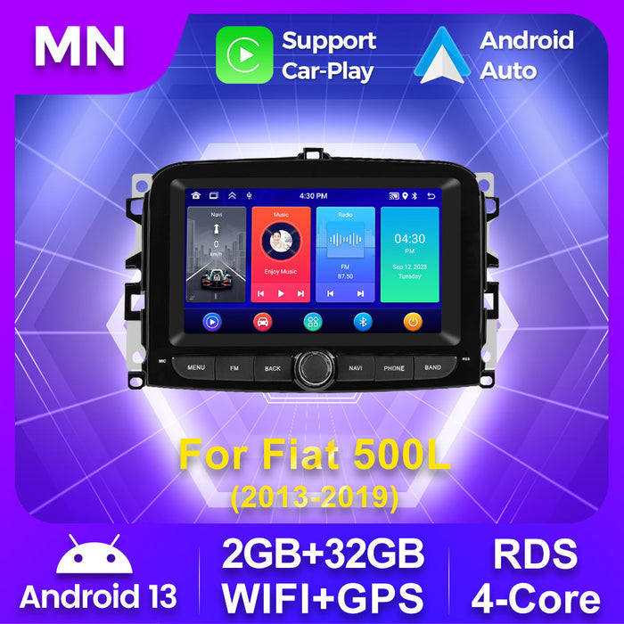 Suitable for fiat 500l 2013-2019 7inch fiat 500l dedicated android smart navigator