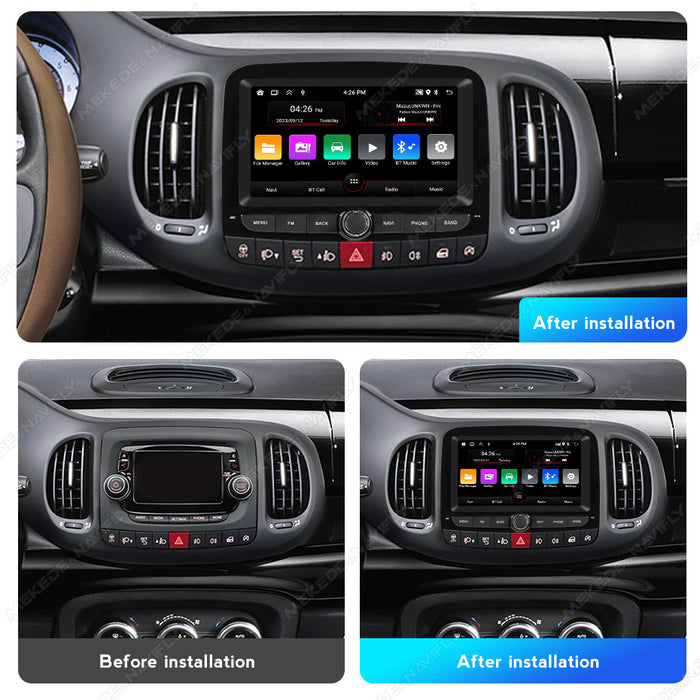 Suitable for fiat 500l 2013-2019 7inch fiat 500l dedicated android smart navigator