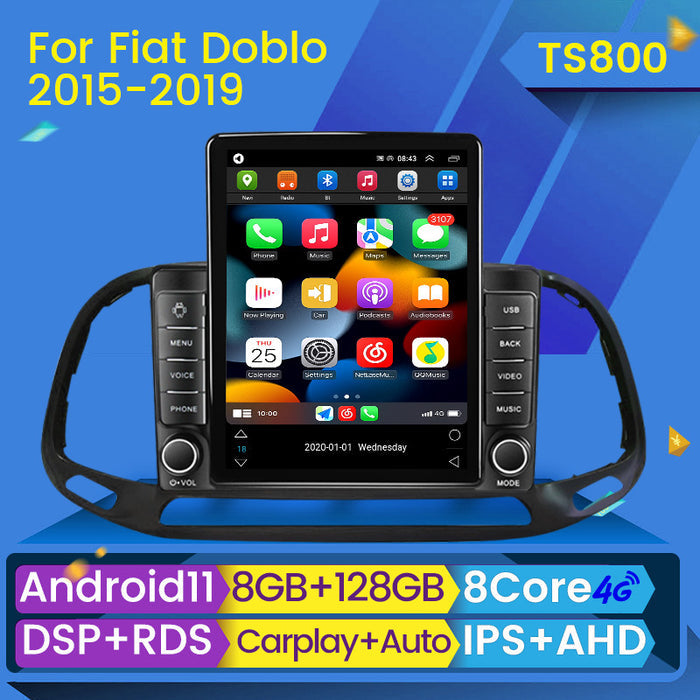 Suitable for fiat ducato jumper boxer 2006-2018 stone monument machine vertical screen android navigation