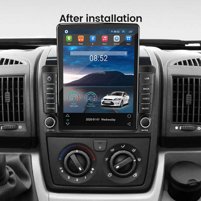 Suitable for fiat ducato jumper boxer 2006-2018 stone monument machine vertical screen android navigation