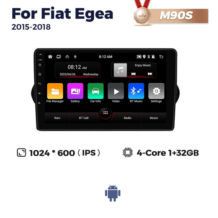 Suitable for fiat egea 2015-2018 fiat egea car android navigator wireless carplay