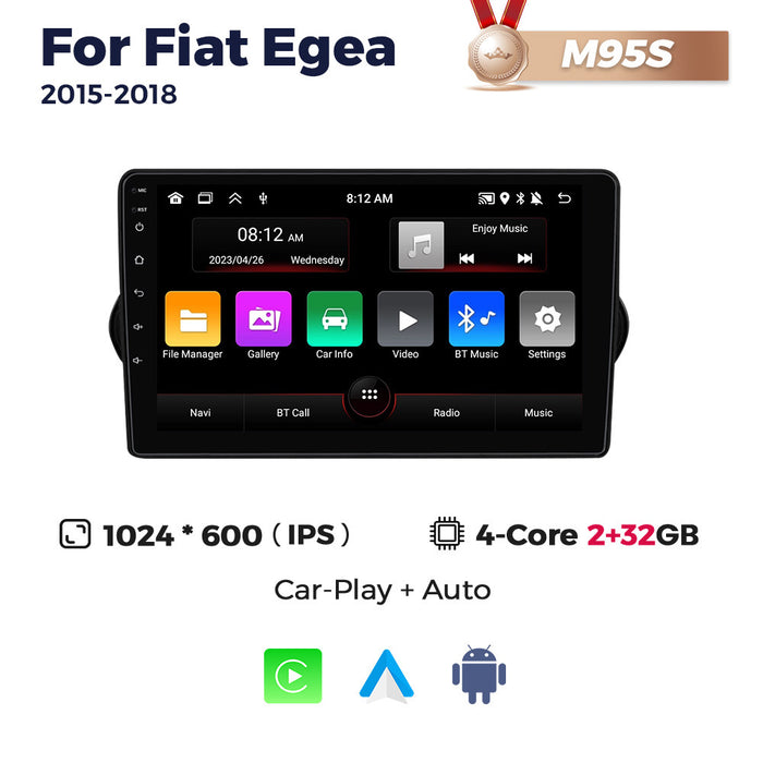 Suitable for fiat egea 2015-2018 fiat egea car android navigator wireless carplay