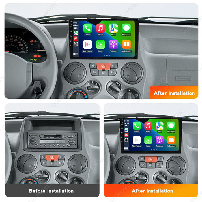 Suitable for fiat panda 2003-2012 fiat panda smart android car central control navigator