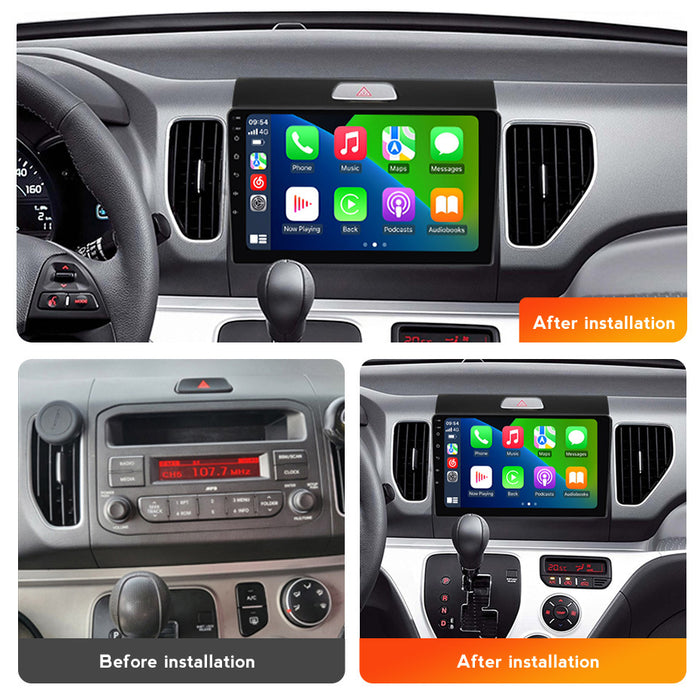 Suitable for for kia ray 2011-2017 android large screen car smart navigator wireless carplay