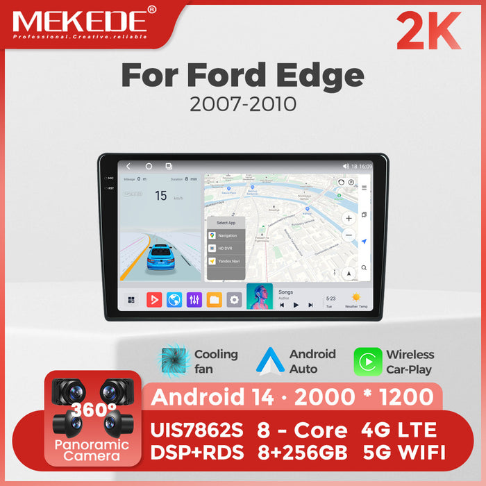 Suitable for ford edge 2007-2010 ford edge 10" android car navigation cross-border supply