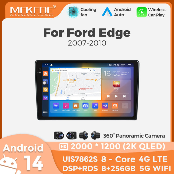 Suitable for ford edge 2007-2010 ford edge 10" android car navigation cross-border supply