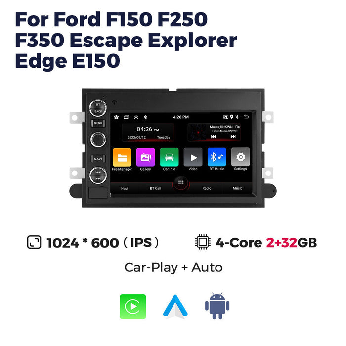 Suitable for ford f150 f250 f350 escape explorer edge e150 android navigation