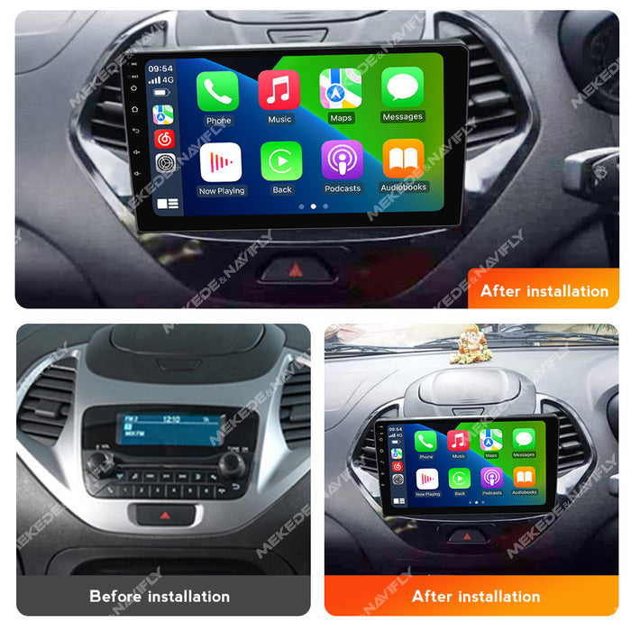 Suitable for ford figo 2015- 2018 ford android car navigation carplay cross-border supply