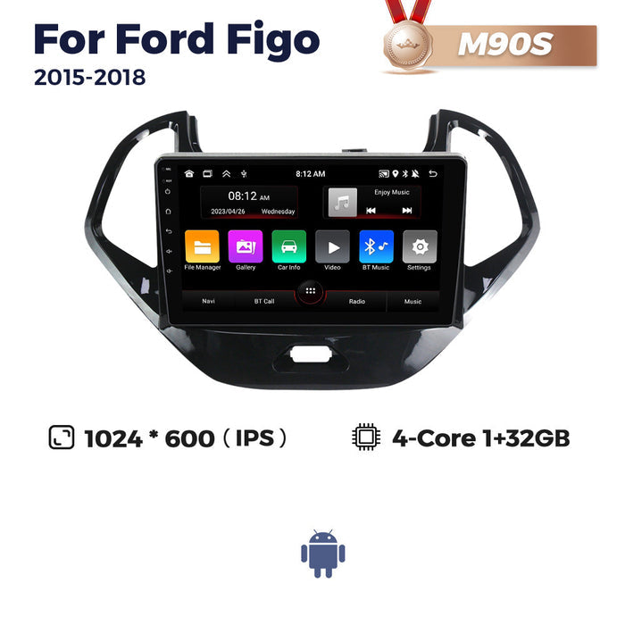 Suitable for ford figo 2015- 2018 ford android car navigation carplay cross-border supply