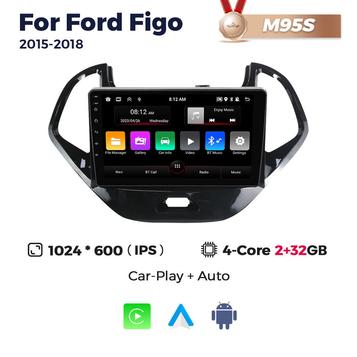 Suitable for ford figo 2015- 2018 ford android car navigation carplay cross-border supply