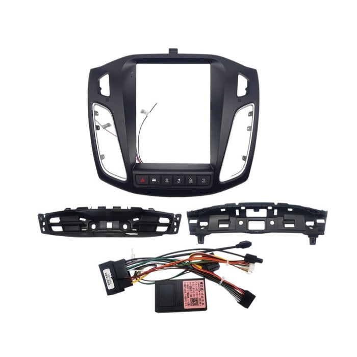 Suitable for ford focus central control dvd panel restoration car navigation frame versatile frame