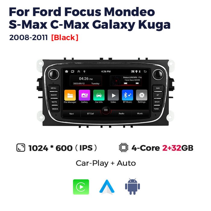 Suitable for ford focus mondeo s-max c-max galaxy classic focus android navigation