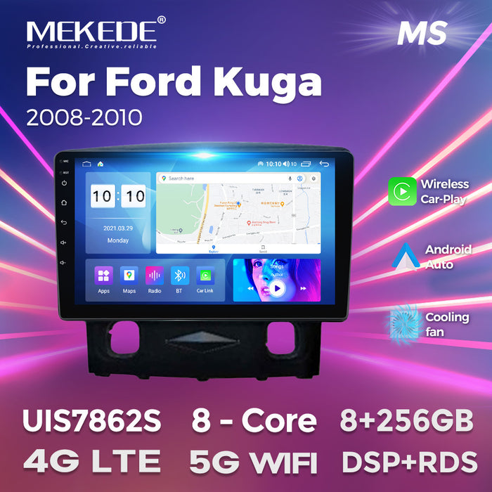 Suitable for ford kuga 2008-2010 ford escape car central control android navigation wireless carplay
